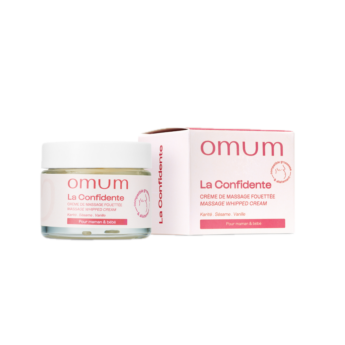 Crème massage femme enceinte - Omum