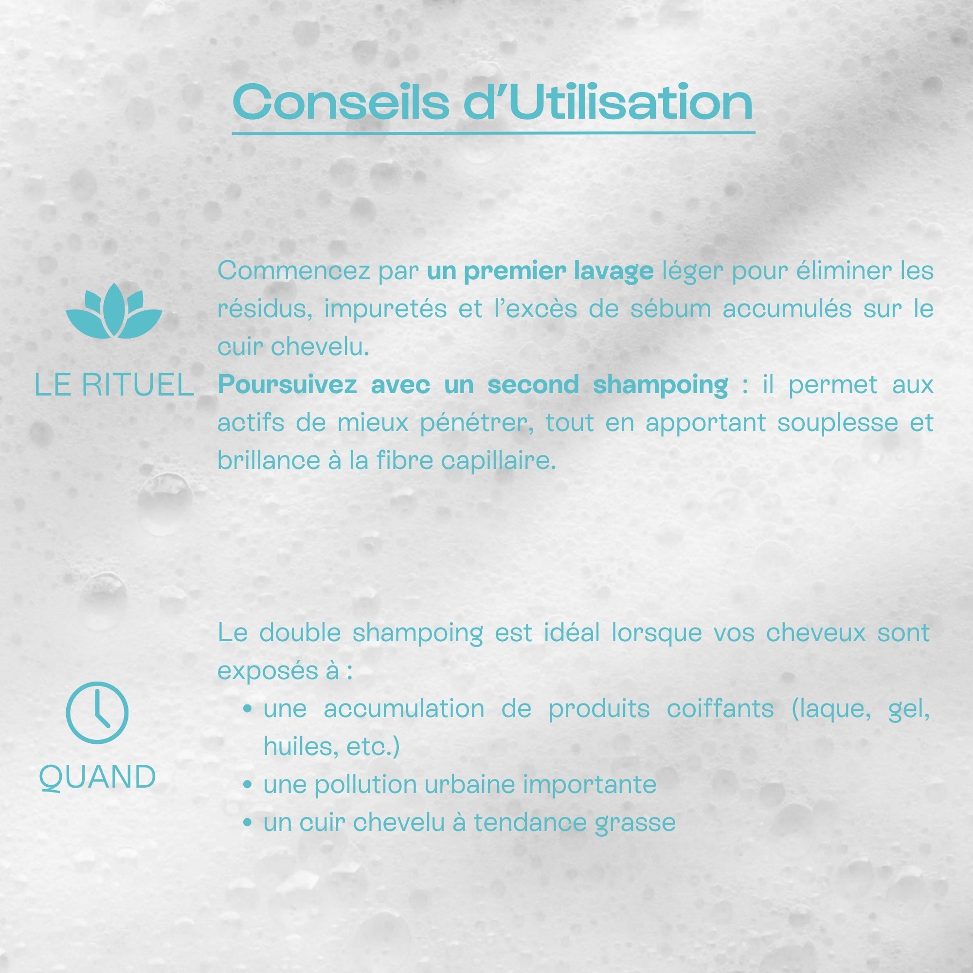 Shampoing femme enceinte - Omum