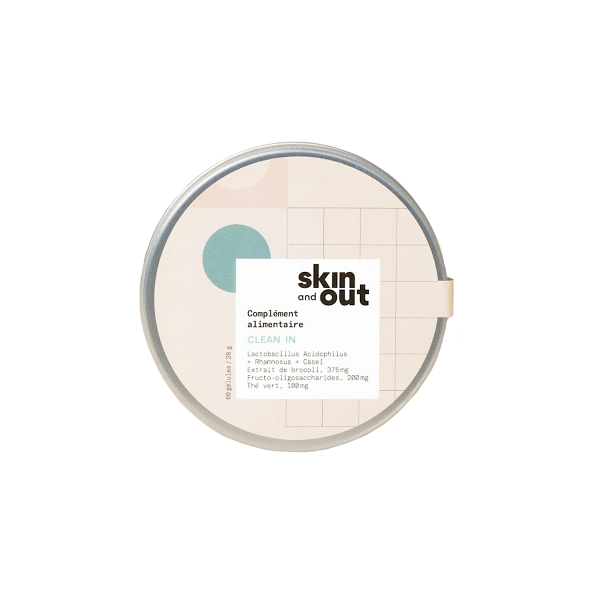 Clean In - Complément alimentaire cure anti-imperfections - SKIN & OUT