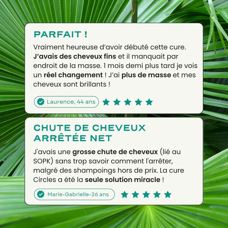 Cure pousse des cheveux - Grow Circles