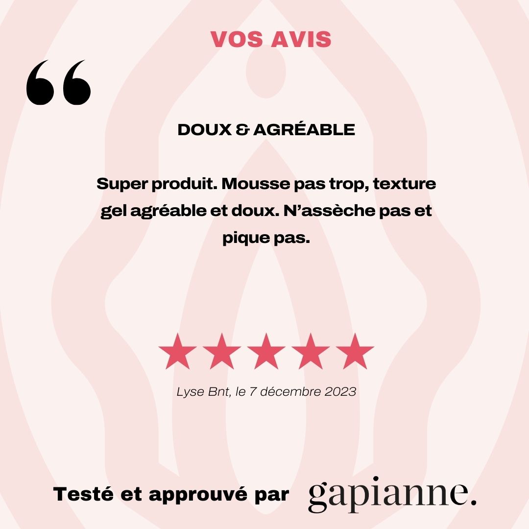 Gel intime lavant doux bio - Jho-Gapianne