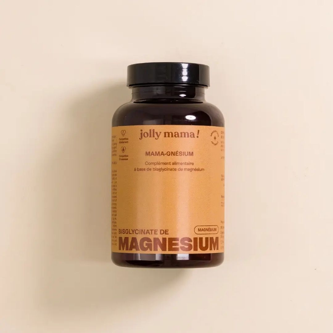 Compléments alimentaires Magnesium Bisglycinate pour combler vos besoins et réduire la fatigue - Jolly Mama