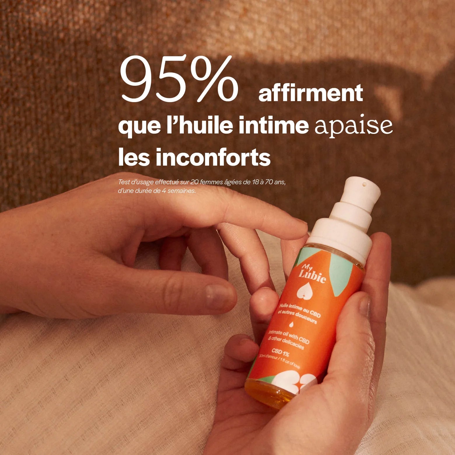 L'huile intime CBD - My Lubie