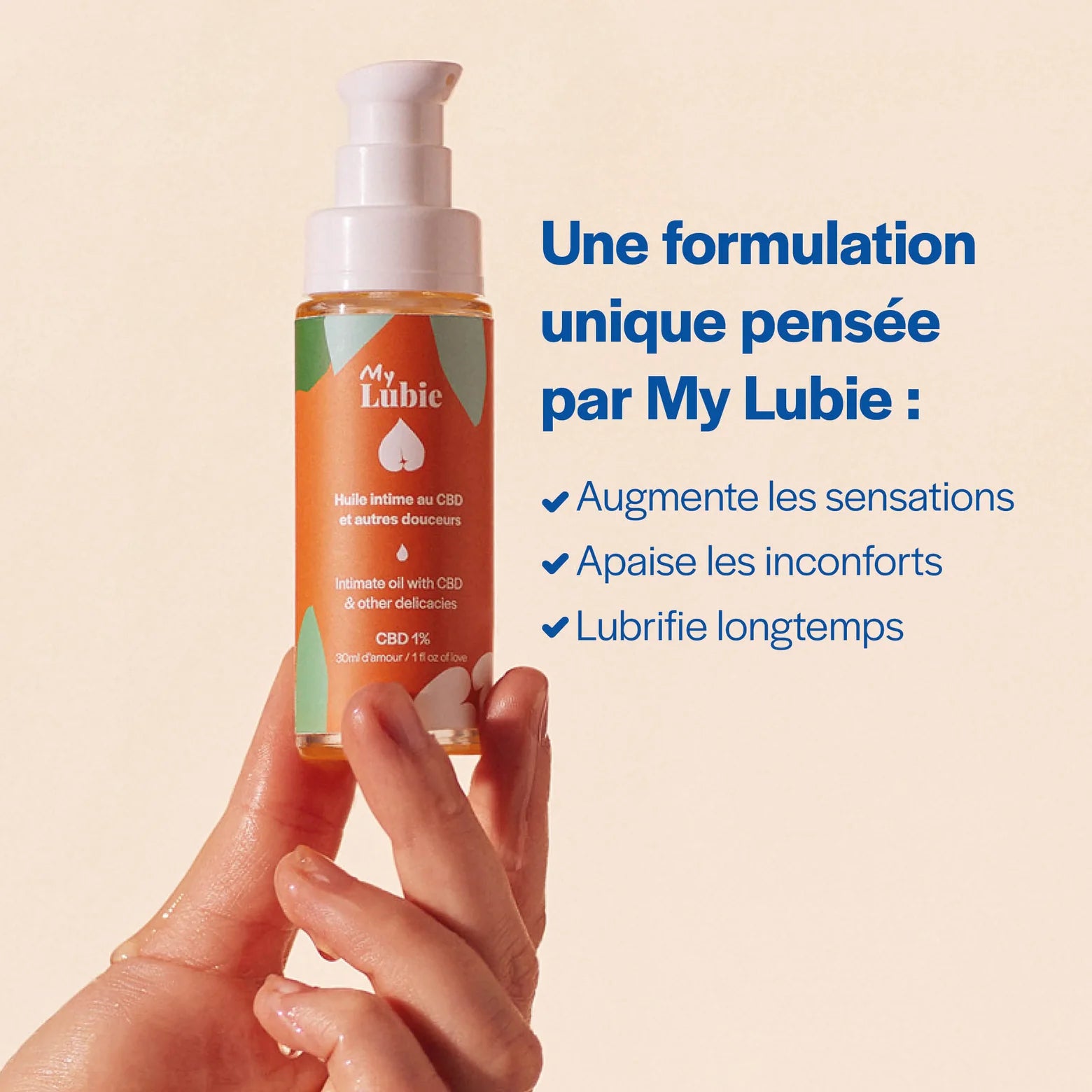L'huile intime CBD - My Lubie