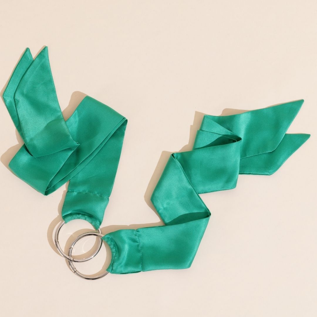 Menottes en soie avec anneaux clipsables - My Lubie
