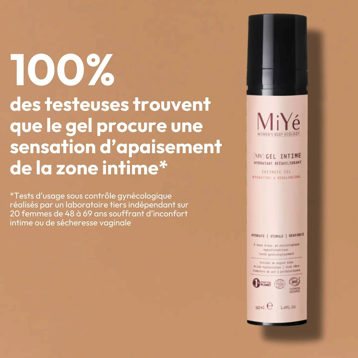 Gel intime anti-démangeaisons & sécheresse - Miyé