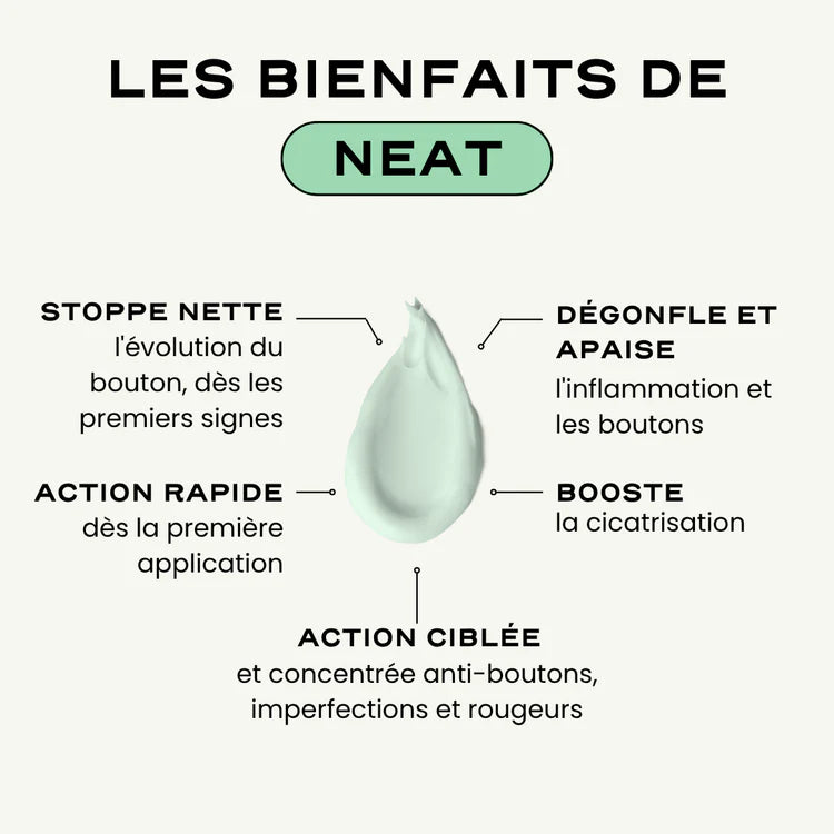 Crème visage anti-acné cicatrice - Neat Circles