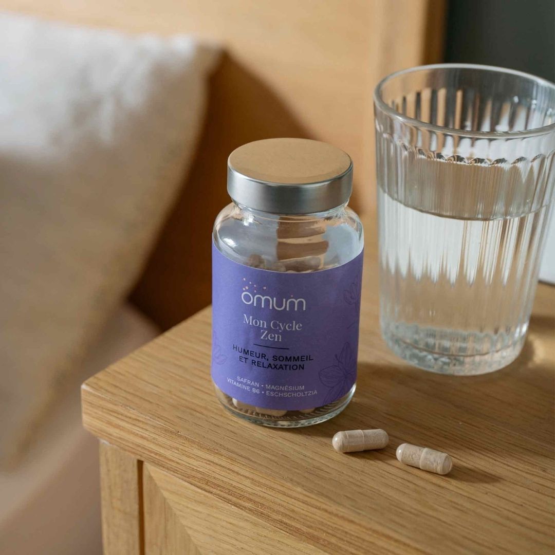 Compléments au safran pour le sommeil et la relaxation - Omum