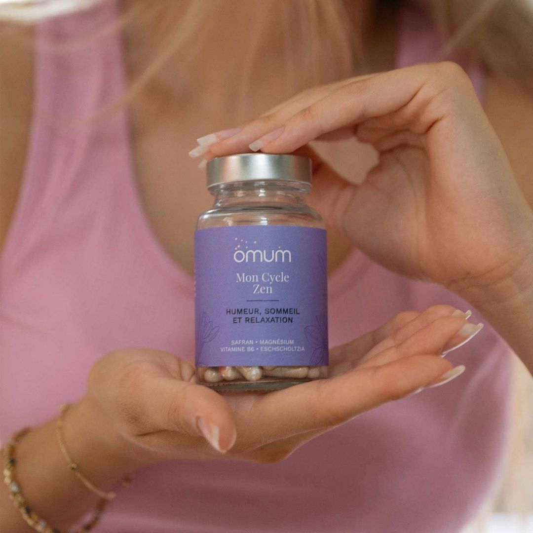 Compléments au safran pour le sommeil et la relaxation - Omum