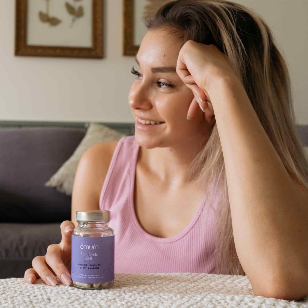 Compléments au safran pour le sommeil et la relaxation - Omum