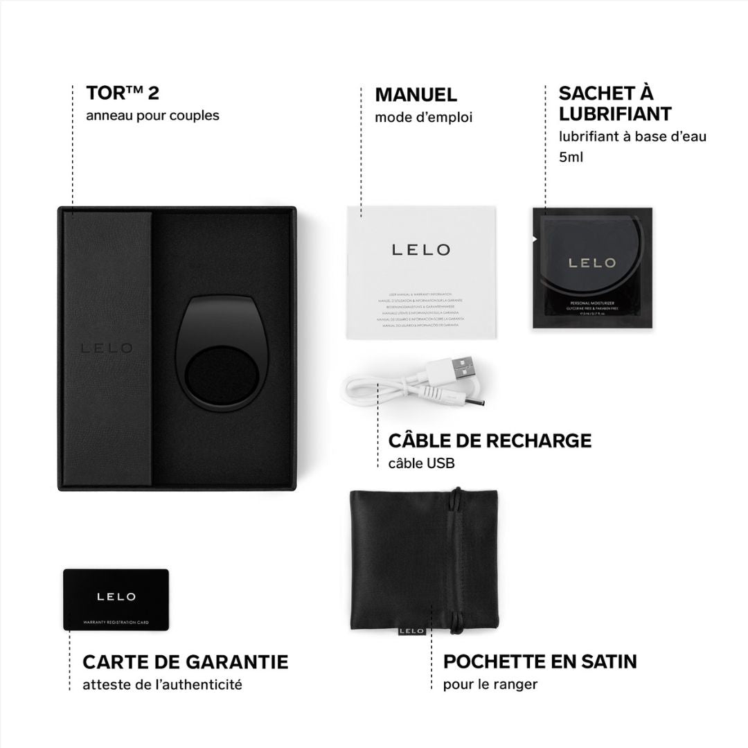 Tor 2 - Anneau vibrant pour couple - Lelo