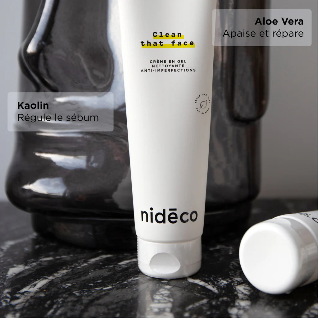 Nettoyant visage anti imperfections - Clean that Face - Nidéco