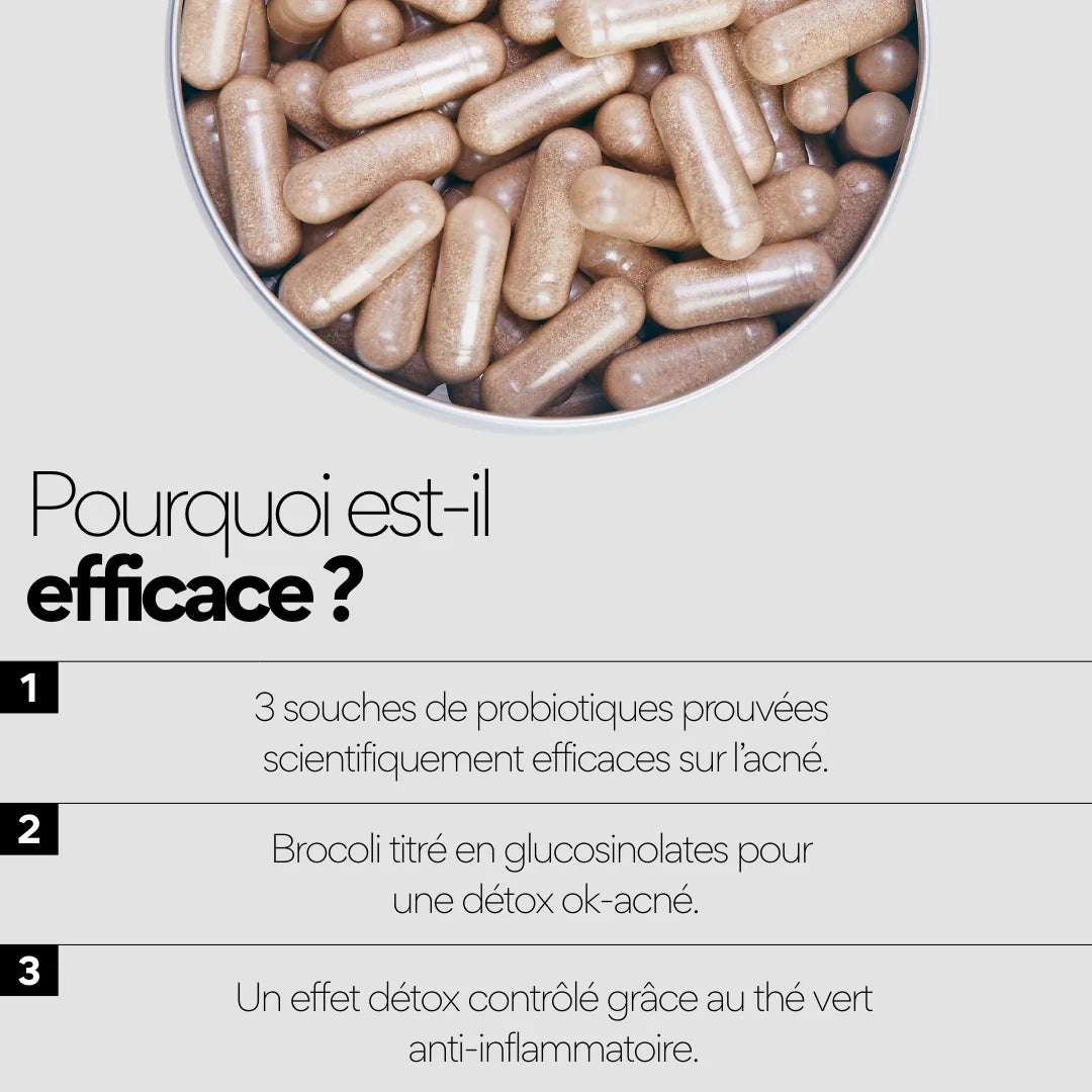 Clean In - Complément alimentaire cure anti-imperfections - SKIN & OUT
