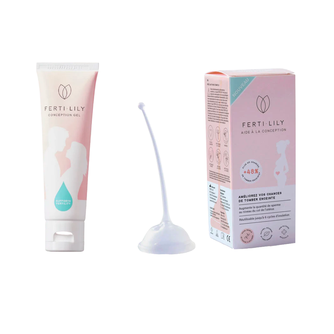 Pack Cup de conception & Gel lubrifiant fertilité - FertiLily-Gapianne