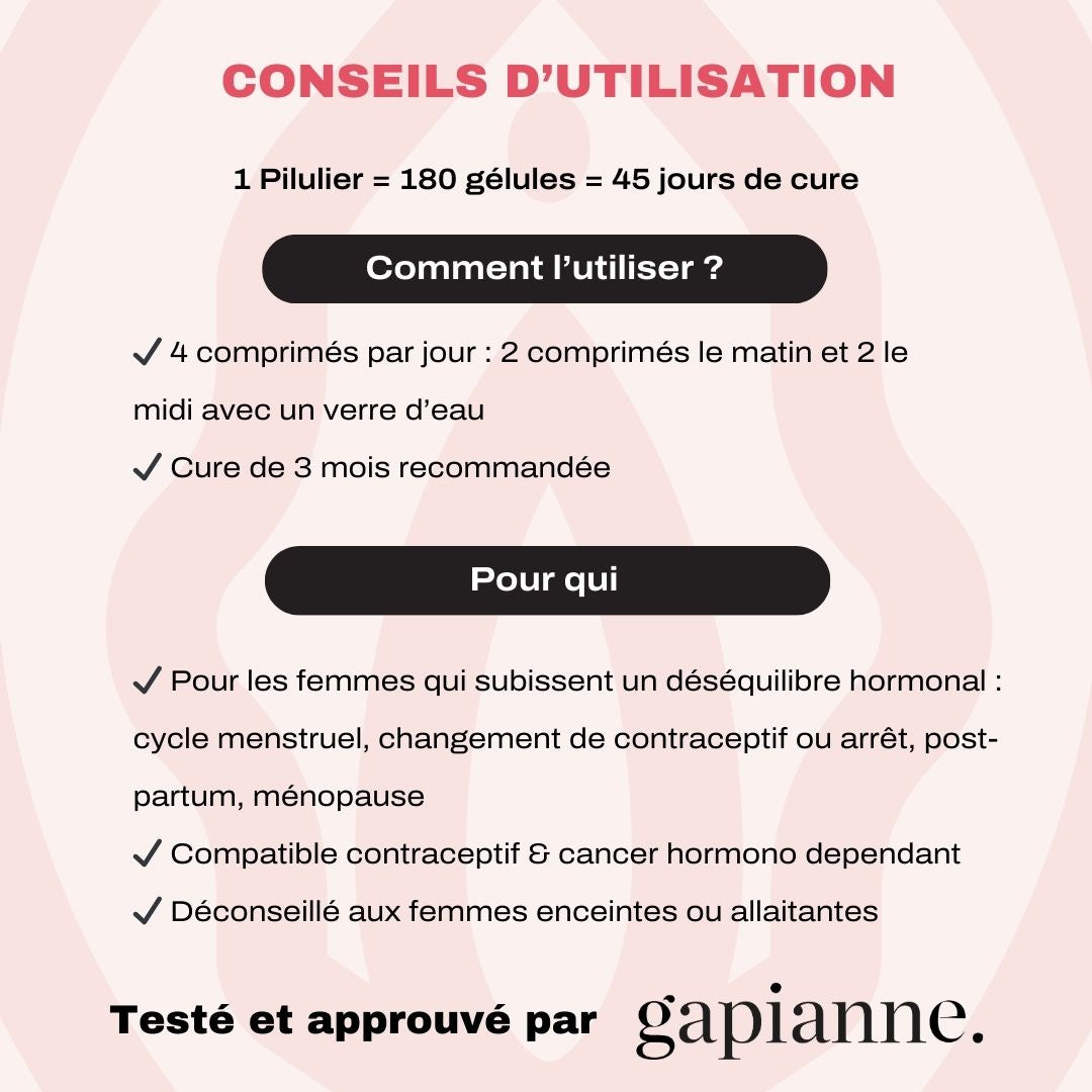 Cure naturelle dérèglement hormonal - Miyé-Gapianne