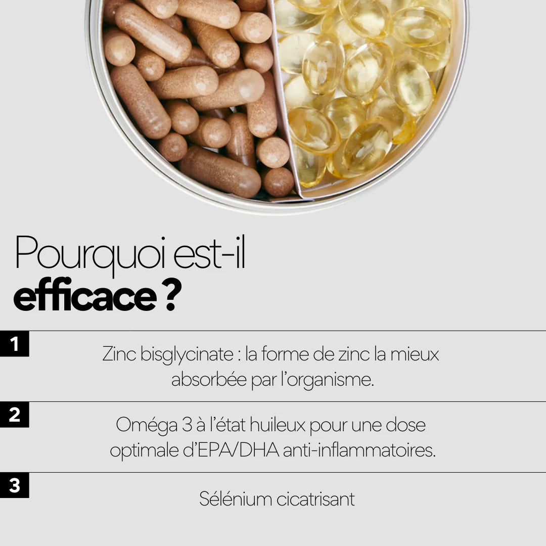 Clear In - Complément alimentaire anti-boutons - SKIN & OUT