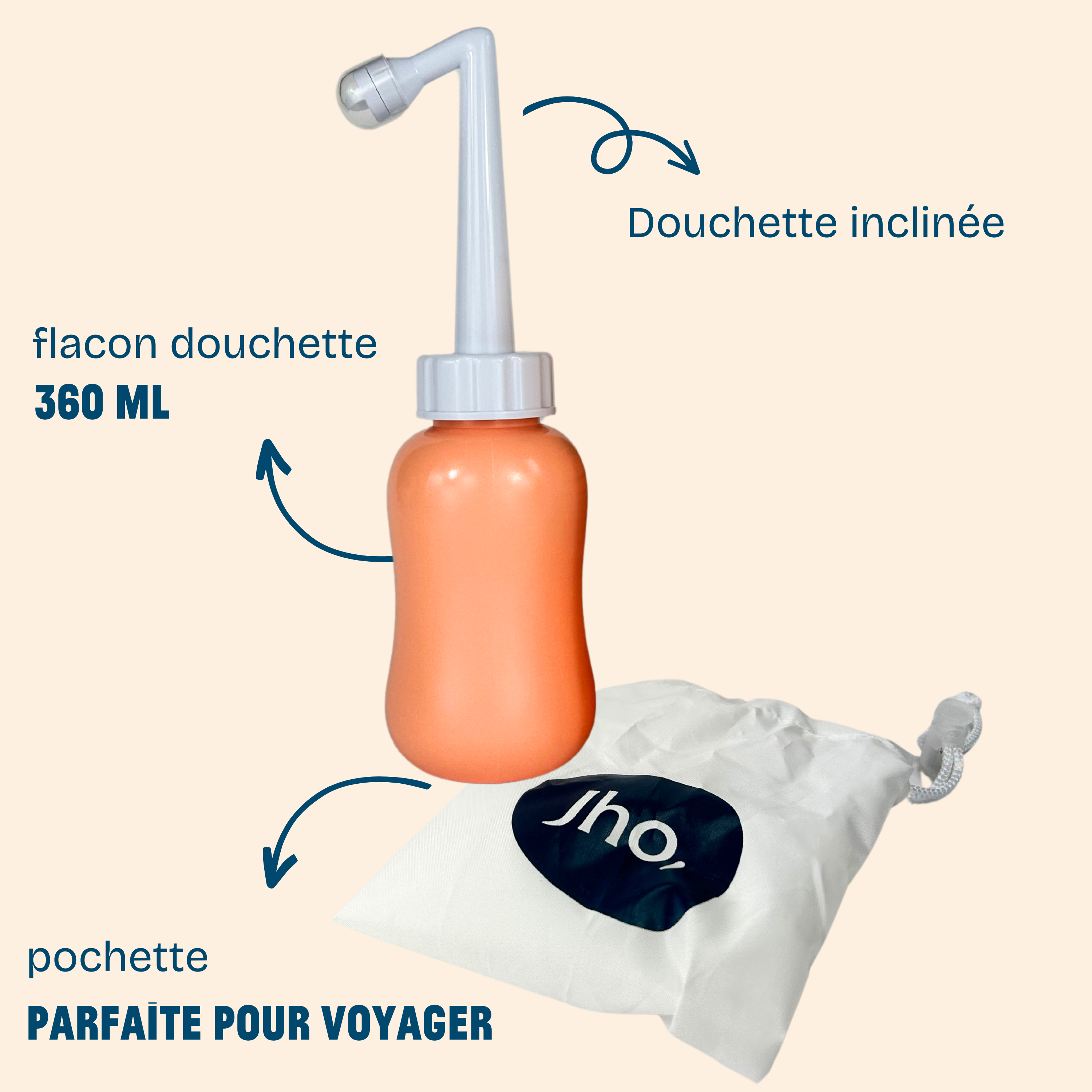 Le bidet portable - Jho