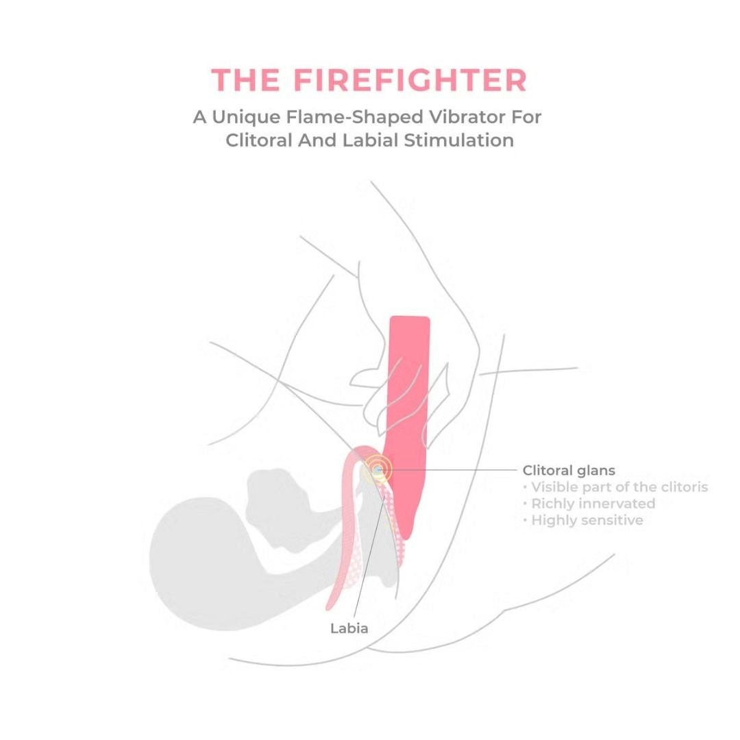 The Firefighter - Vibromasseur clitoridien - Smile Makers