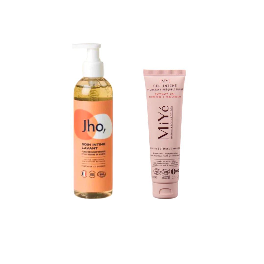 Pack Gel nettoyant Jho & Gel intime Miyé-Gapianne