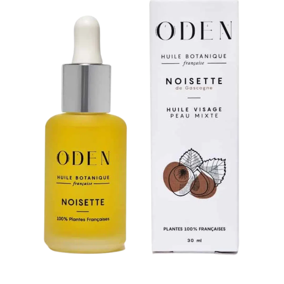 Huile visage anti imperfections - Noisette - Oden