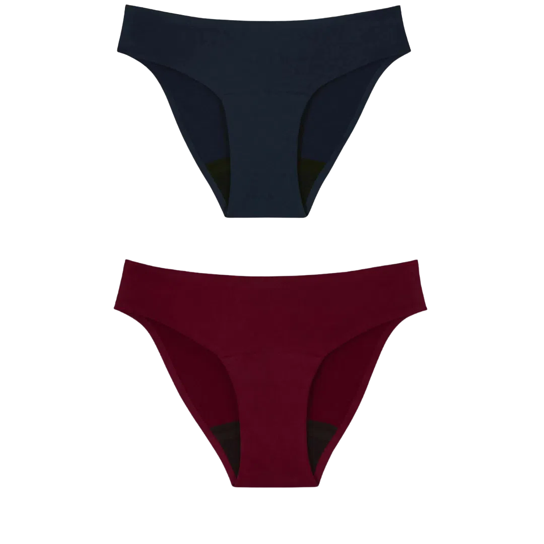 Pack 2 culottes menstruelles flux moyen - 10€ d'économie | Gapianne