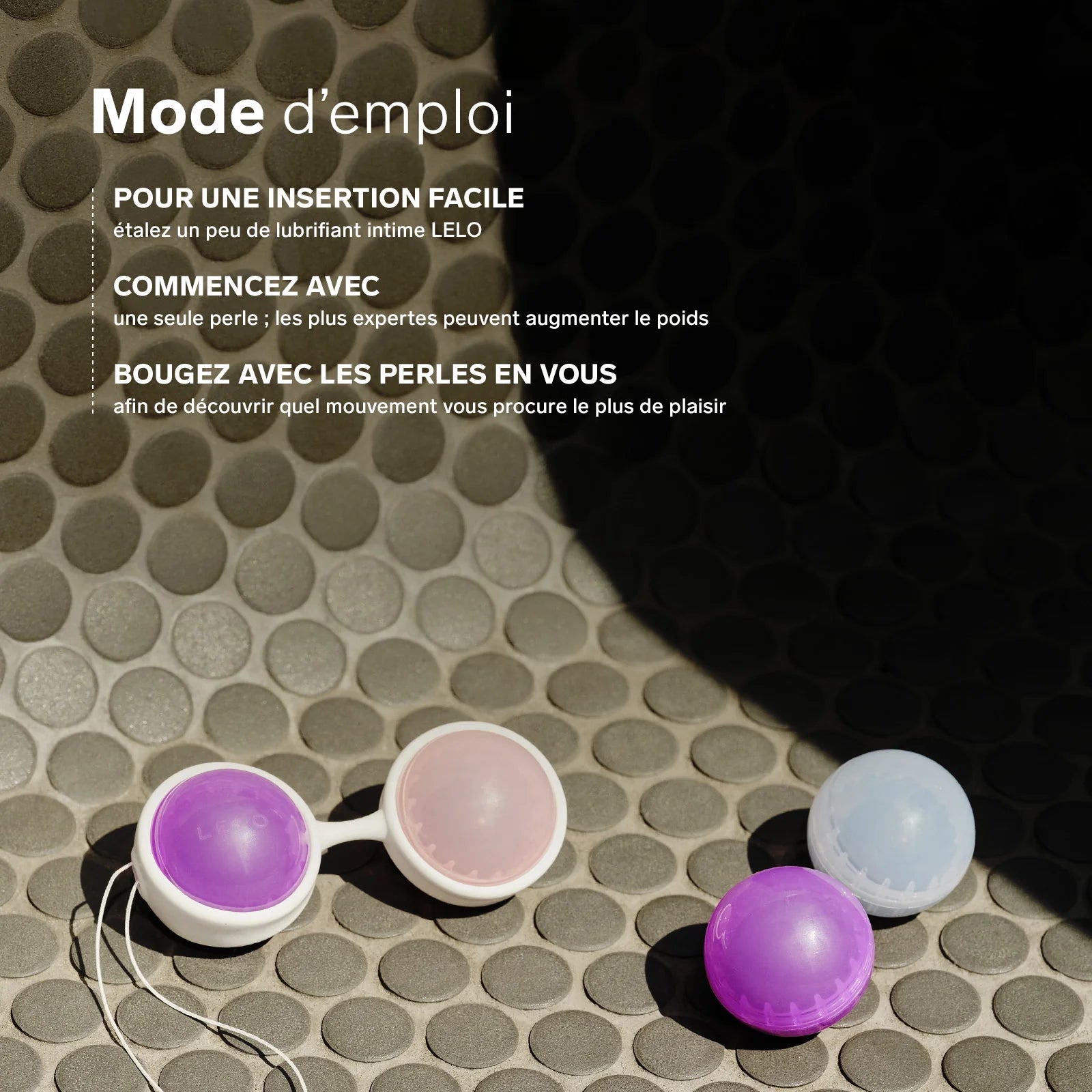 Coffret de 6 perles périnéales lestées - Lelo