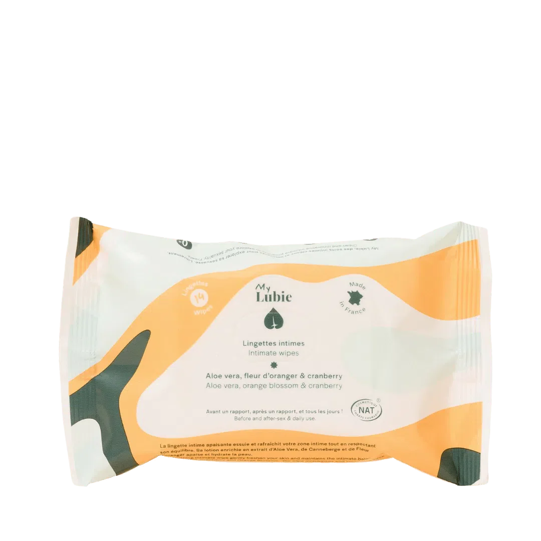 Lingettes intimes biodégradables - My lubie