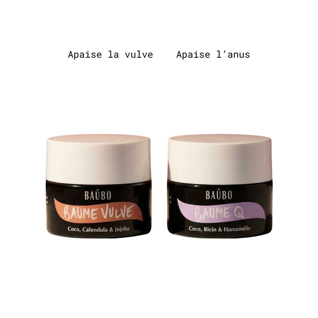 Pack Baume Q et Baume Vulve Baûbo