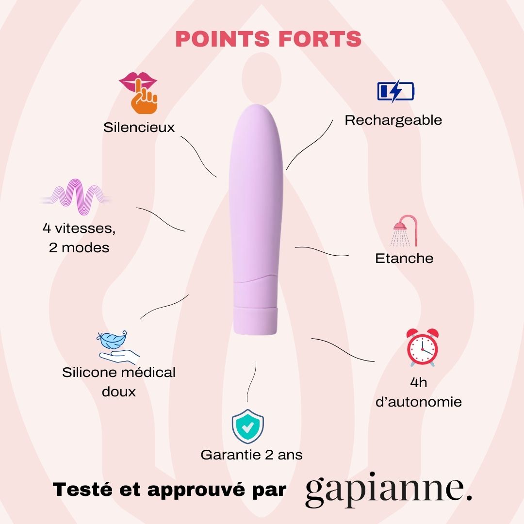 The Billionaire, le vibro pour débutant·es - Smile Makers-Gapianne