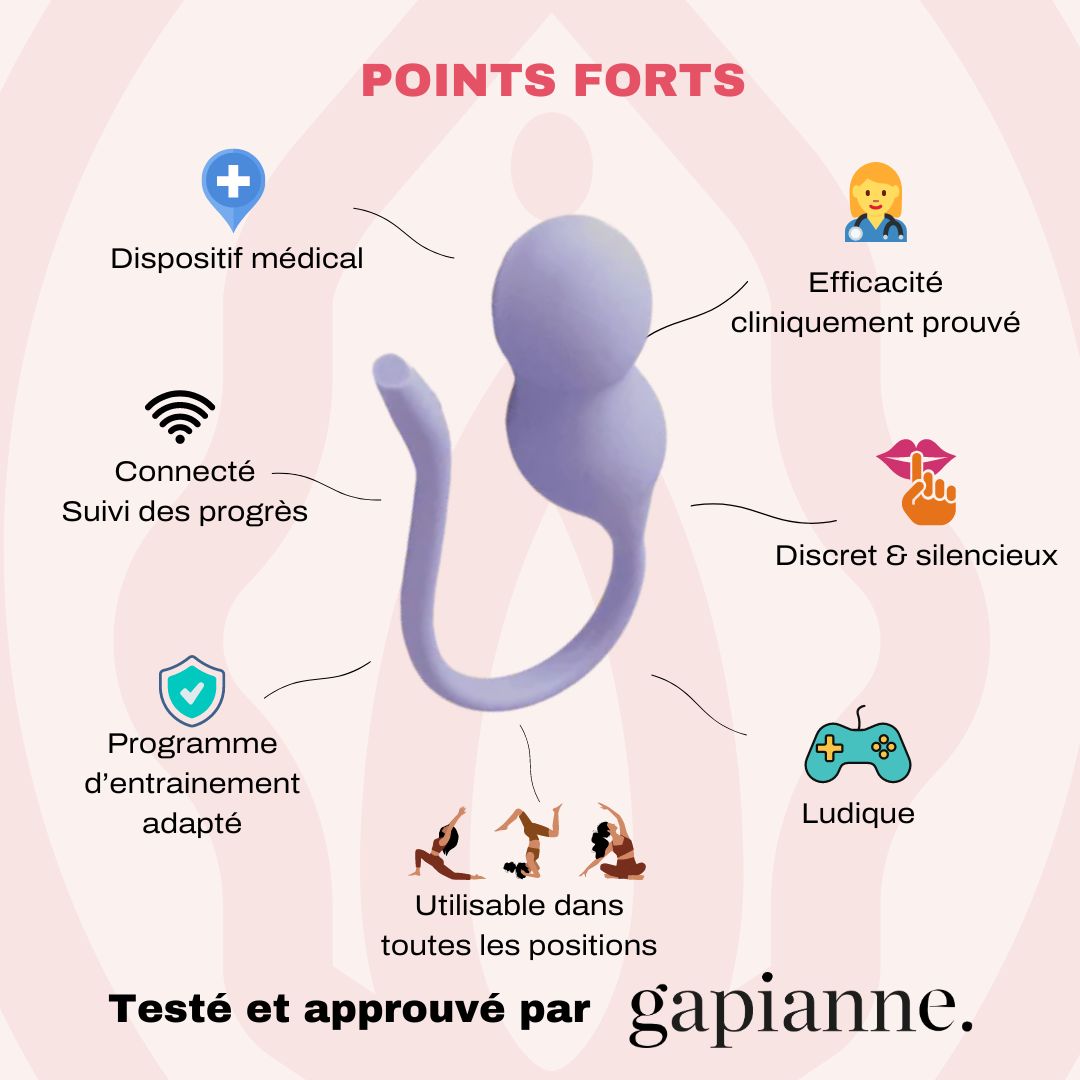 Sonde de renforcement périnéal - Perifit +-Gapianne