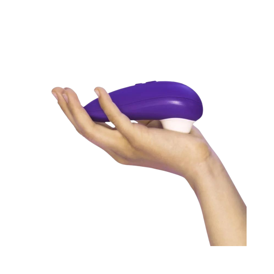 sextoy womanizer stimulateur clitoridien air pulsé couleur indigo gapianne