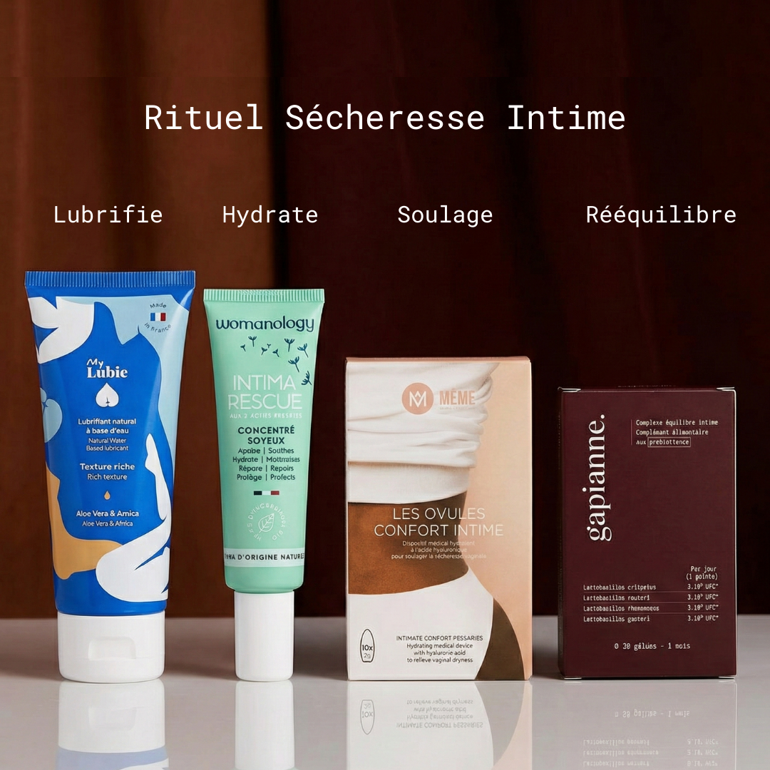 Pack Sécheresse Intime – Routine hydratante & apaisante | Gapianne