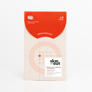 Patchs anti boutons micro aiguilles x9 - SKIN & OUT