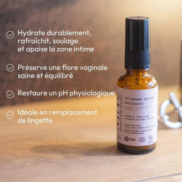 Brume oxygenante anti bouffée de chaleur - Miyé