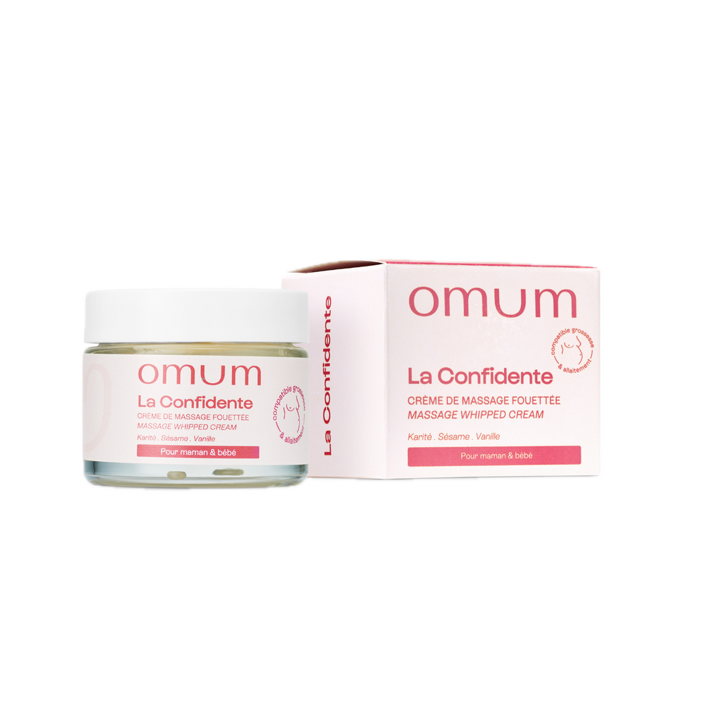Crème massage femme enceinte - Omum