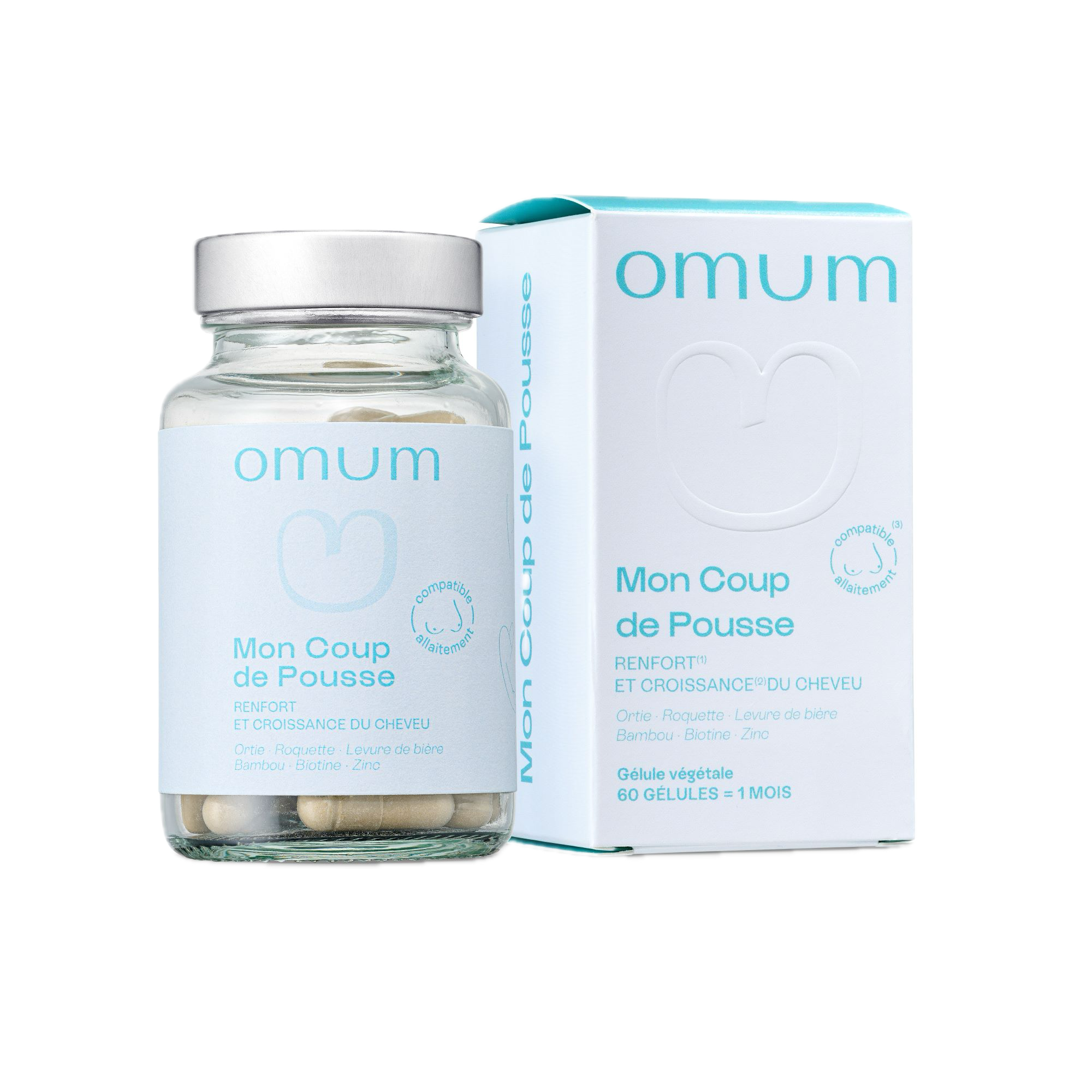 Cure pour accélérer la pousse des cheveux - Omum