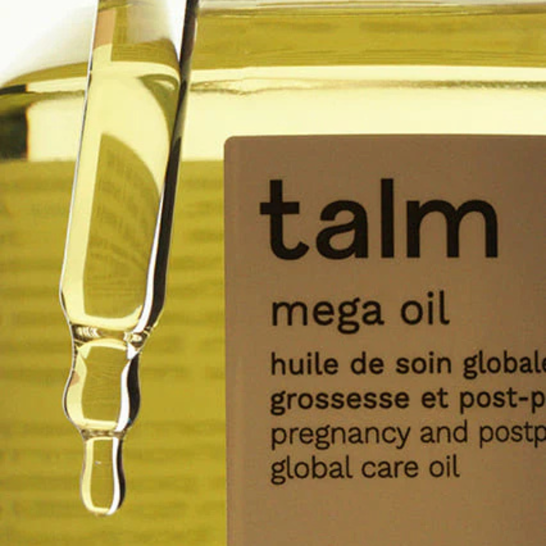 L'huile nourrissante visage, périnée & corps - grossesse & post partum - Talm