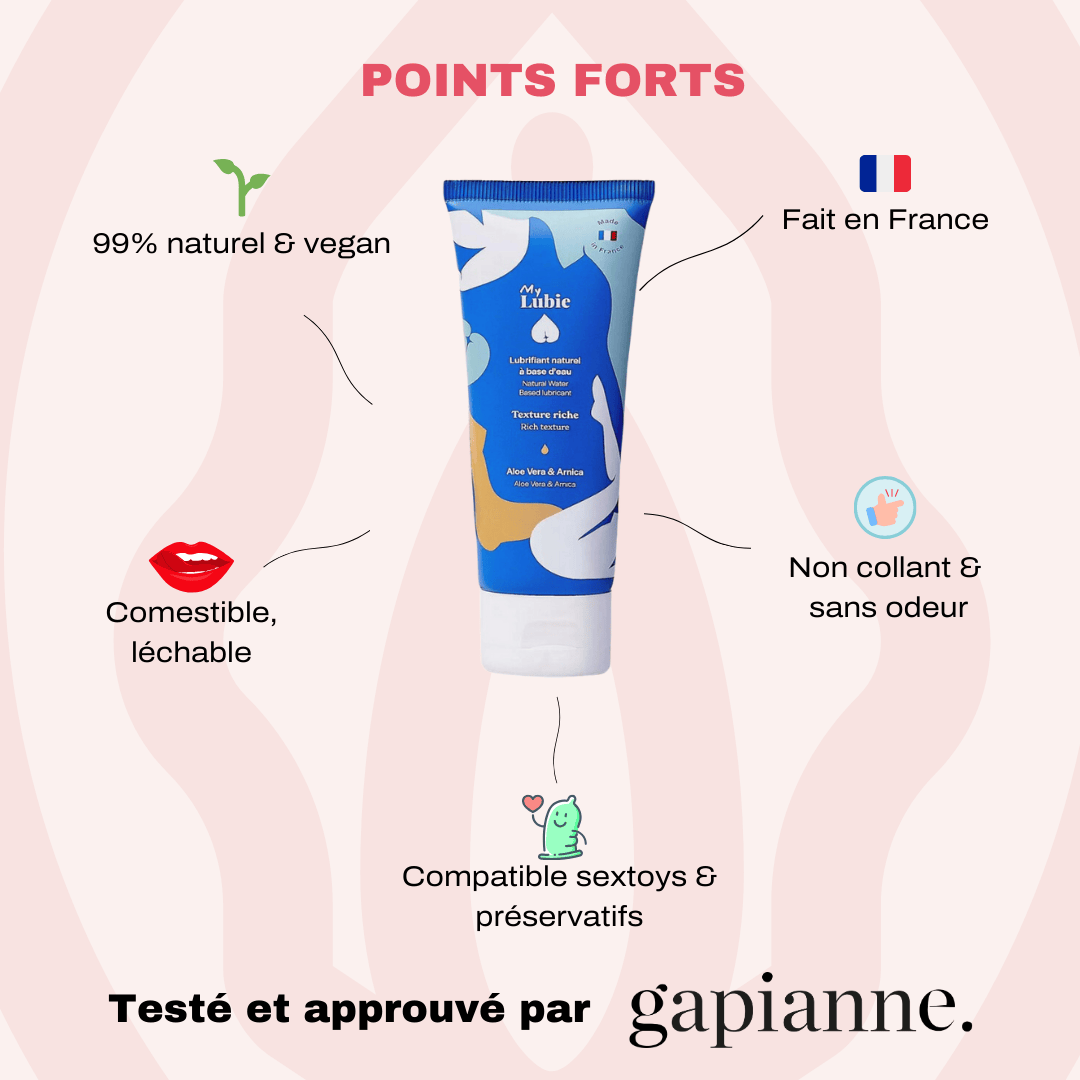 Le lubrifiant intime naturel riche - My Lubie