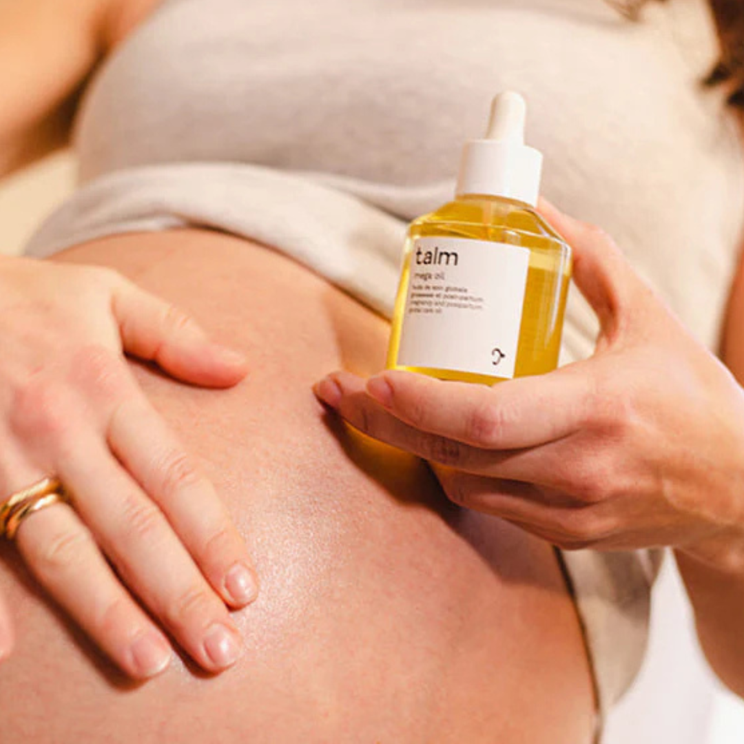 L'huile nourrissante visage, périnée & corps - grossesse & post partum - Talm