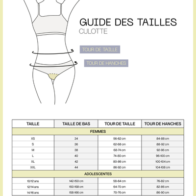Culotte menstruelle flux abondant - Smoon