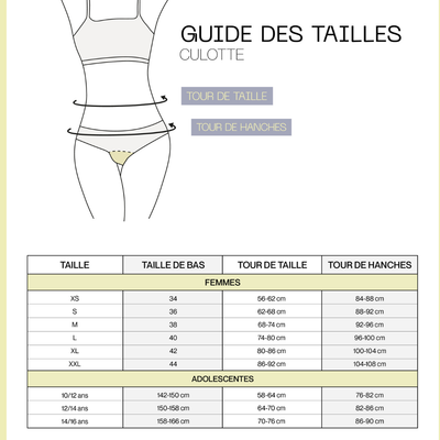 Invisible menstrual panties - medium flow - Smoon