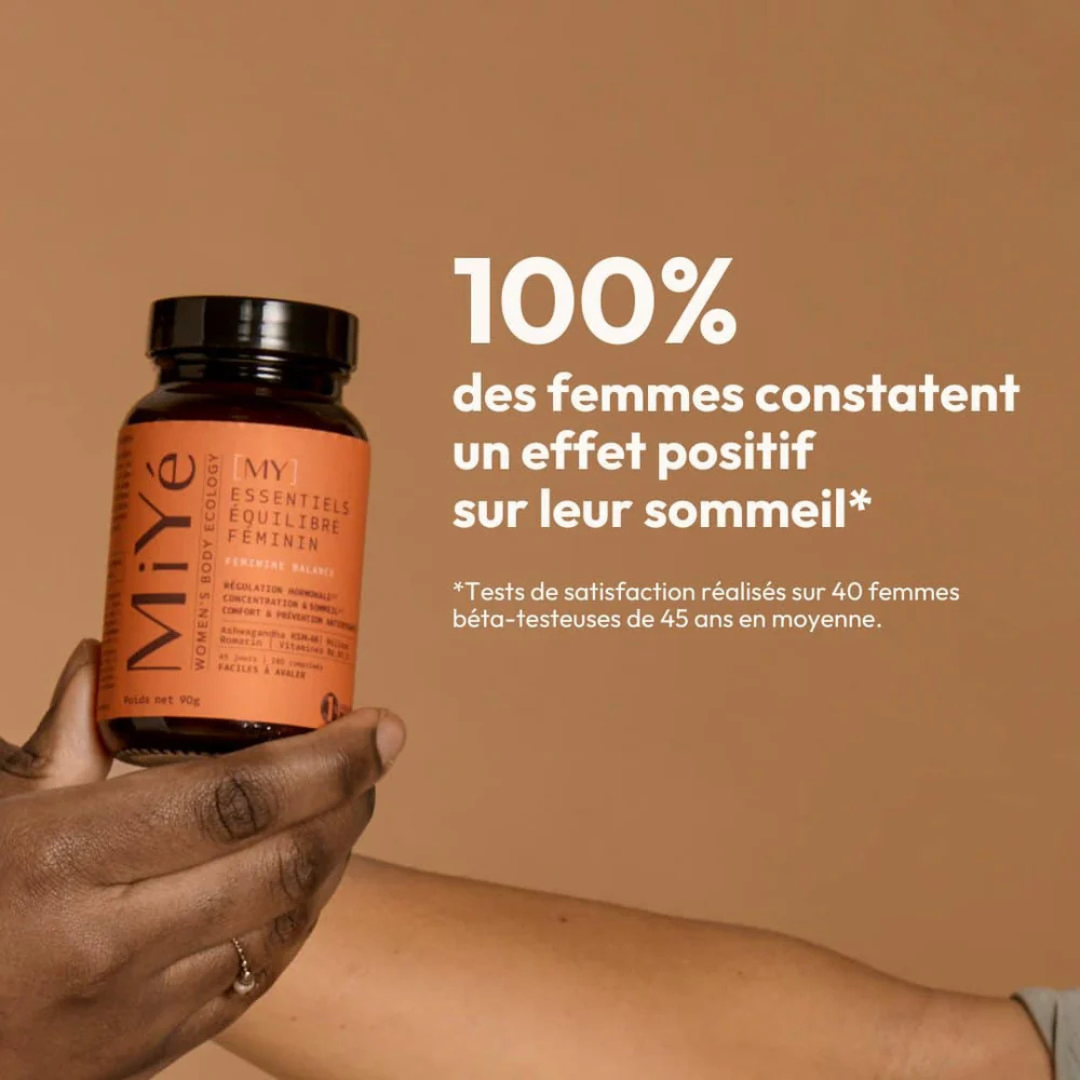 Compléments alimentaires pour l'équilibre hormonal féminin - MiYé