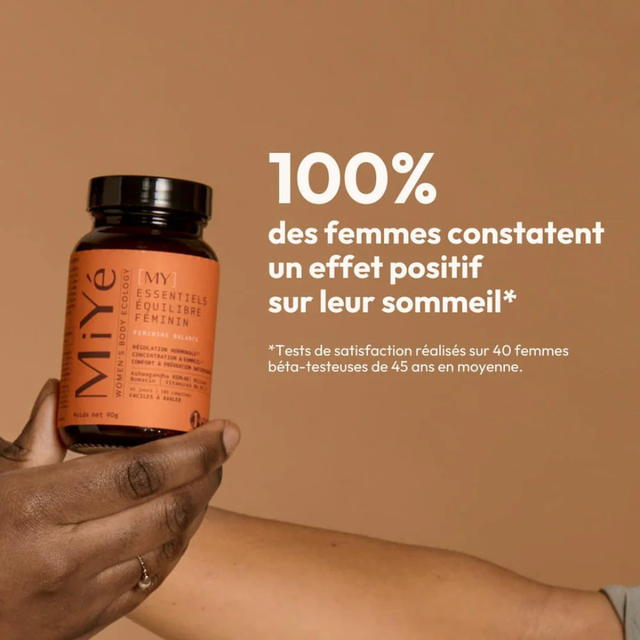 Compléments alimentaires pour l'équilibre hormonal féminin - MiYé