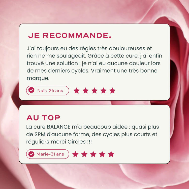 Compléments alimentaires dérèglement hormonal - Balance Circles
