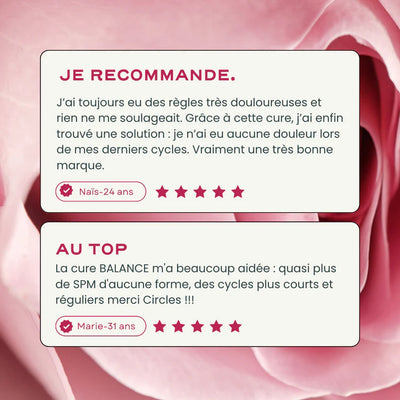 Compléments alimentaires dérèglement hormonal - Balance Circles
