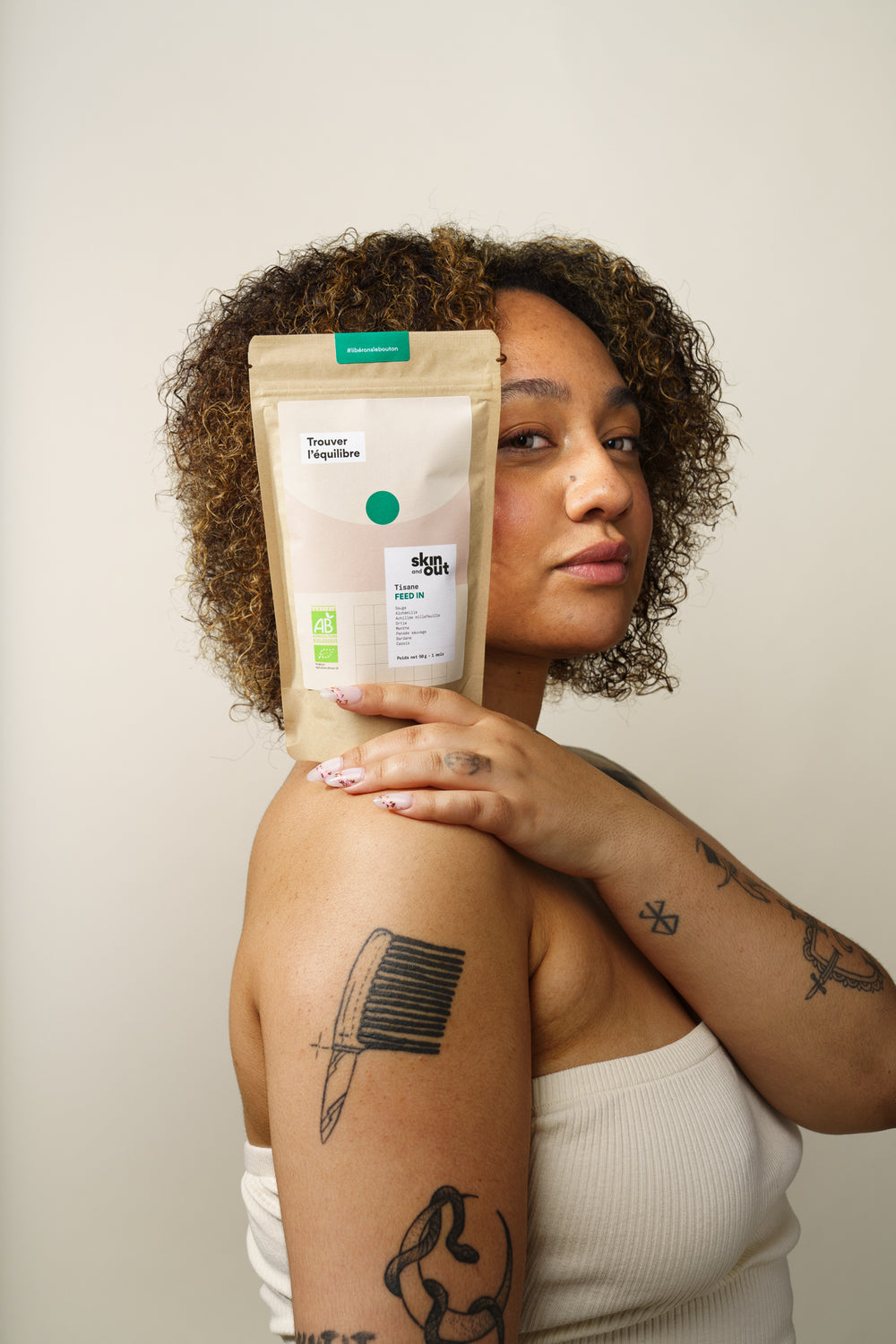 Tisane Trouver l'équilibre (acné hormonale) - SKIN & OUT