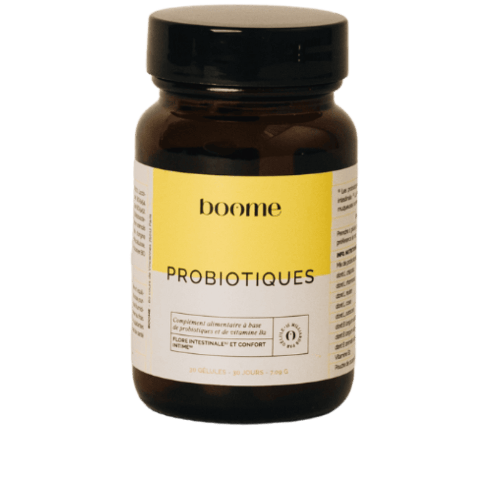 Probiotiques flore intime et intestinale - 100% naturels - Boome