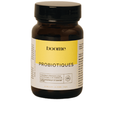 Probiotiques flore intime et intestinale - 100% naturels - Boome