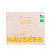 Jolly Mama - complément 100 % bio conçu pour soulager naturellement les nausées et vomissements liés à la grossesse