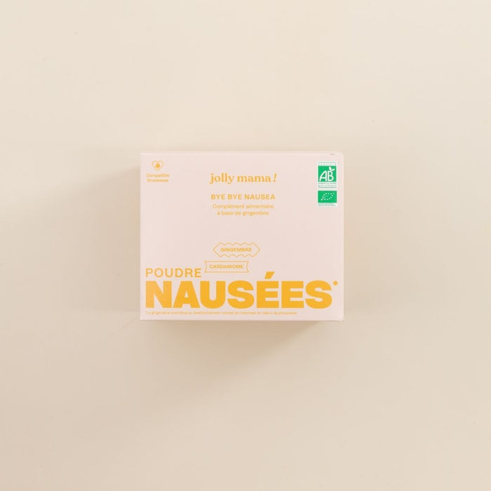 Bye Bye Nausea - Poudre gingembre et cardamome - Jolly Mama